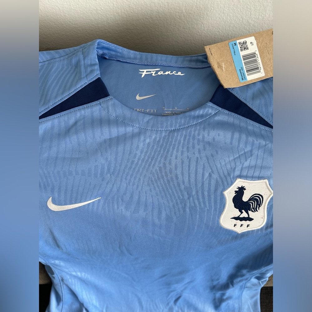 Nike Authentic France National Team 2023 Dri-Fit Soccer Jersey Women’s Sz: M - Picture 5 of 7